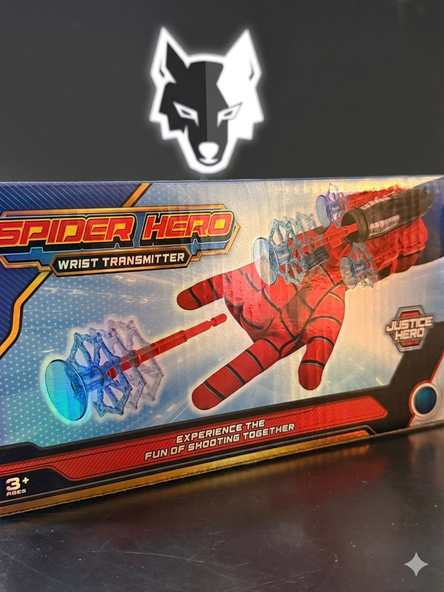 GUANTE HOMBRE ARAÑA 