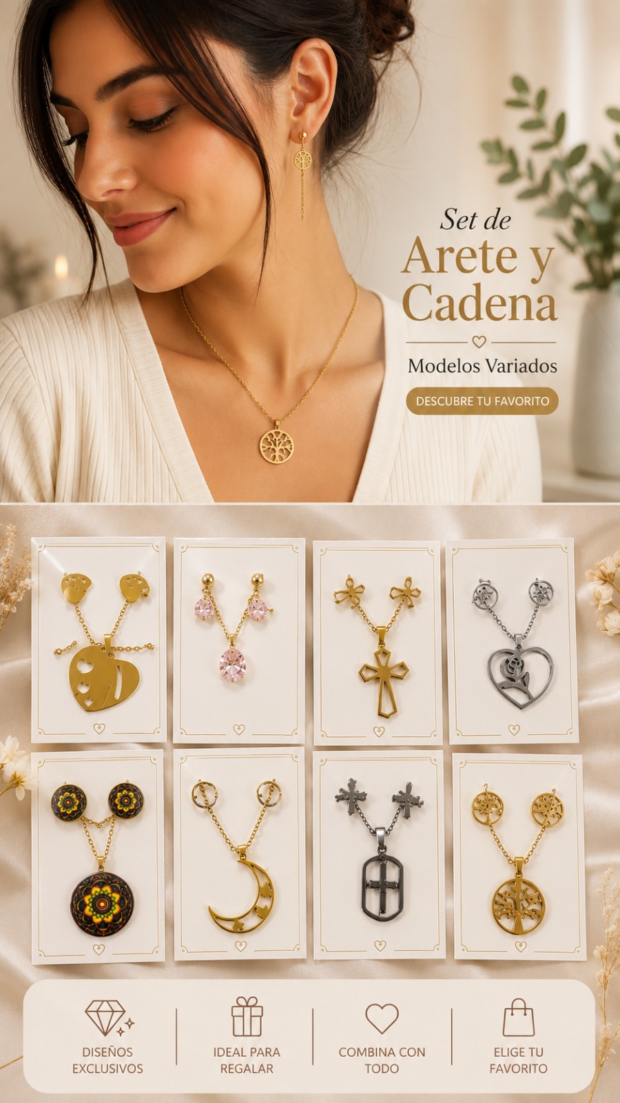 SET DE ARETE Y CADENA 